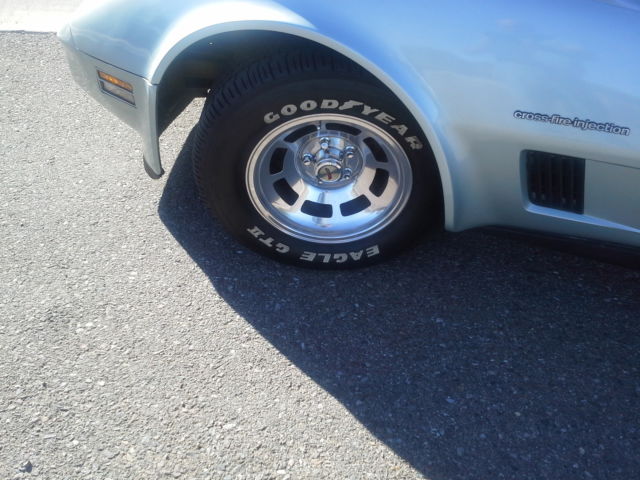 1982 Green Chevrolet Corvette Fastback