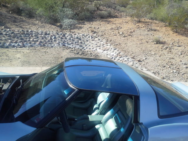 1982 Green Chevrolet Corvette Fastback
