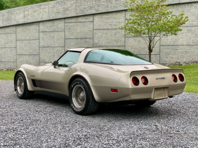 1982 Beige Chevrolet Corvette Hatchback