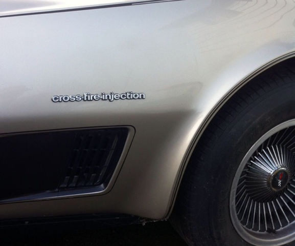 1982 Champagne Chevrolet Corvette Coupe