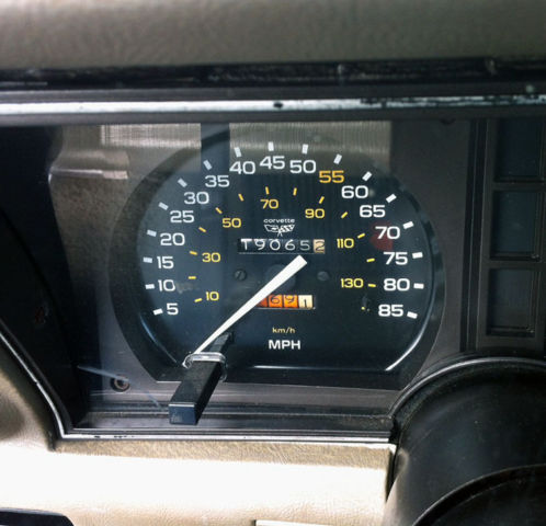 1982 Champagne Chevrolet Corvette Coupe