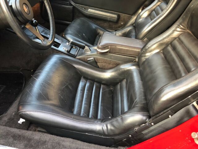 1982 Red Chevrolet Corvette Coupe