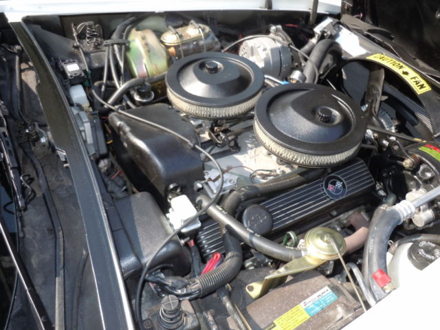 1982 White Chevrolet Corvette