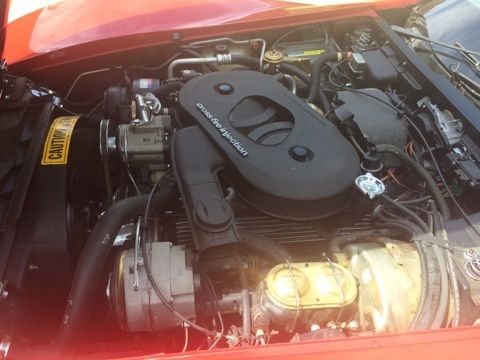 1982 Red Chevrolet Corvette Coupe