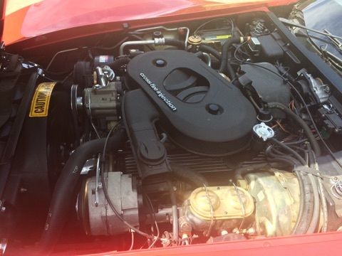 1982 Red Chevrolet Corvette Coupe