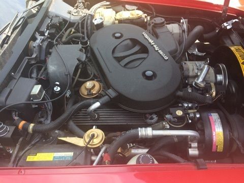 1982 Red Chevrolet Corvette Coupe