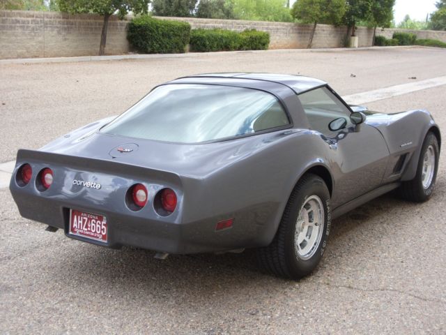 1982 Charcoal Chevrolet Corvette Coupe