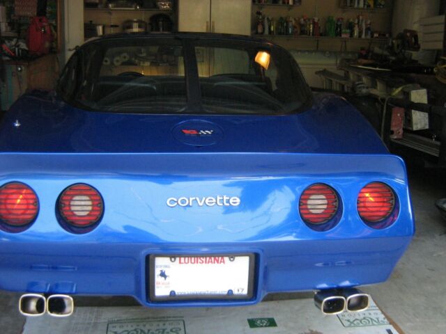 1982 Blue Chevrolet Corvette Coupe