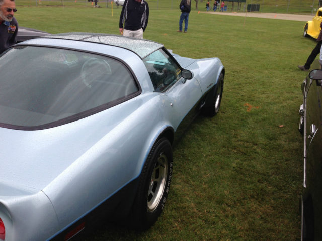 1982 Silver Blue/Dark blue Metallic Chevrolet Corvette Coupe