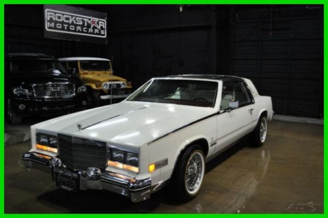 1982 White Cadillac Eldorado