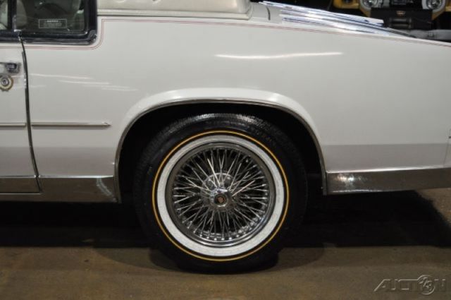 1982 White Cadillac Eldorado