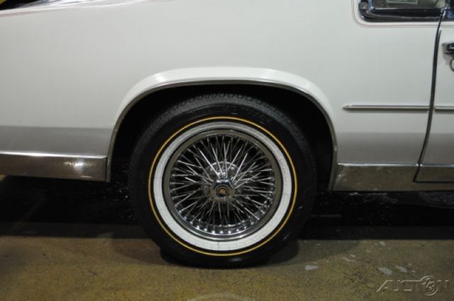 1982 White Cadillac Eldorado