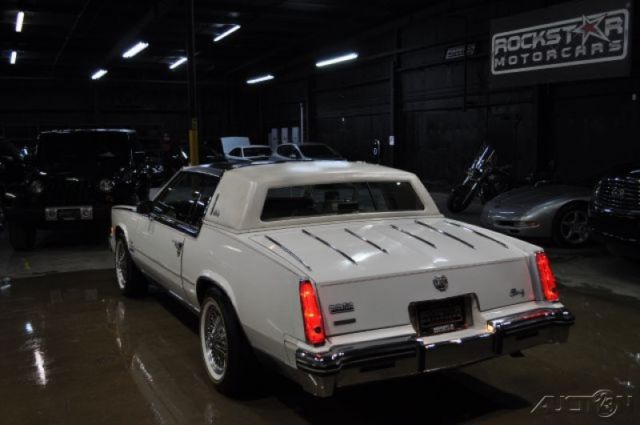1982 White Cadillac Eldorado