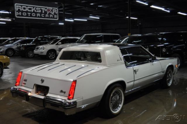 1982 White Cadillac Eldorado