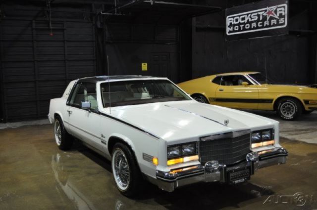 1982 White Cadillac Eldorado