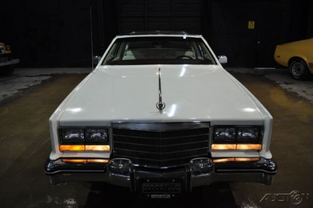1982 White Cadillac Eldorado
