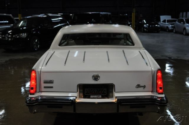 1982 White Cadillac Eldorado