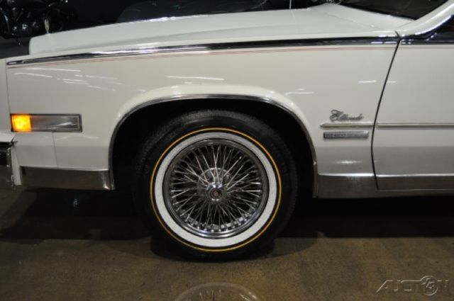1982 White Cadillac Eldorado