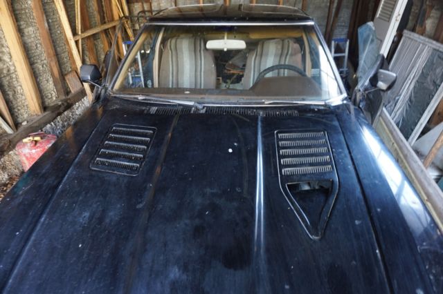 1982 Black Ford Mustang Cab & Chassis