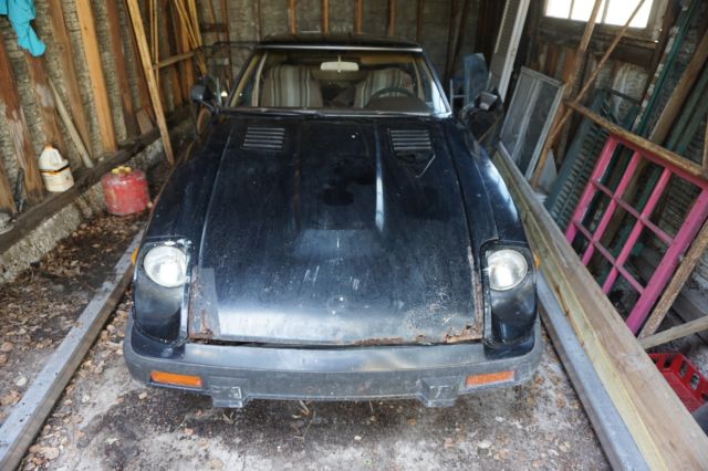1982 Black Ford Mustang Cab & Chassis