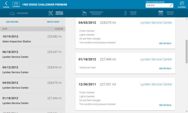 1982 Black Dodge Challenger Coupe