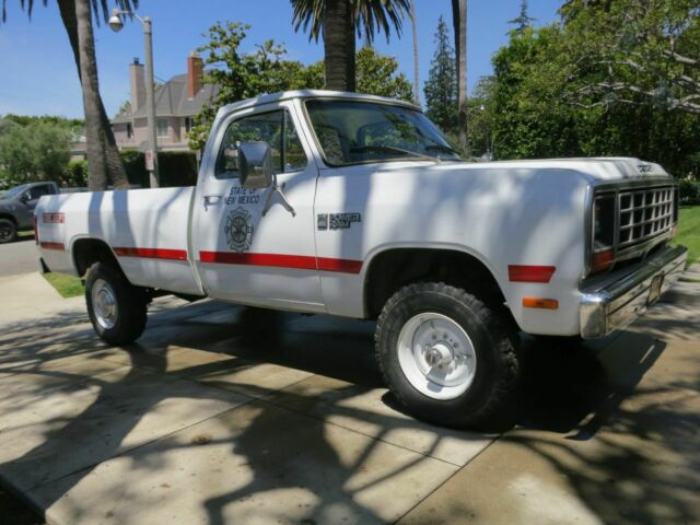 1982 White Dodge Other Pickups Standard Cab Pickup