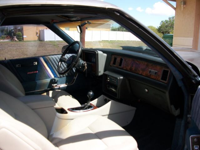 1982 Blue Chevrolet El Camino 2 dr. coupe