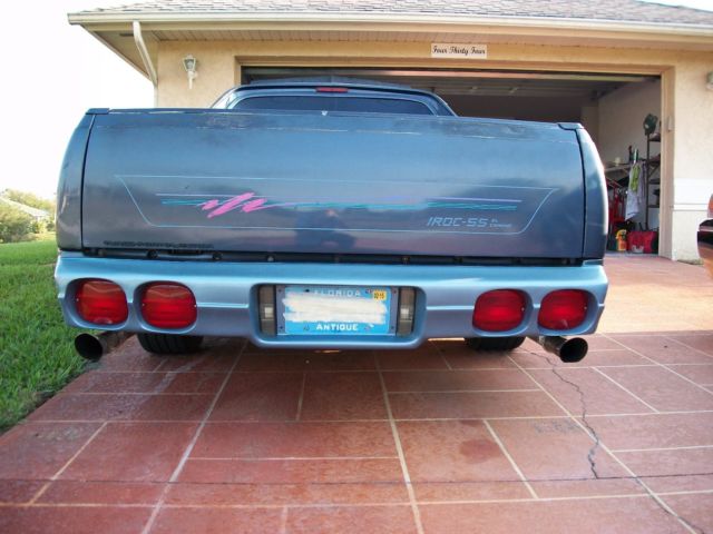 1982 Blue Chevrolet El Camino 2 dr. coupe