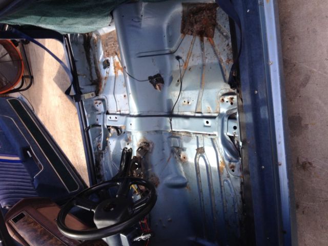 1982 Blue Chevrolet El Camino 2 dr. coupe