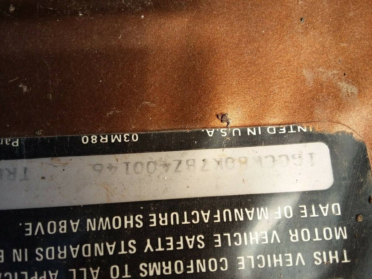 1982 Chevrolet El Camino