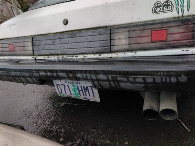 1982 White Mazda RX-7 Coupe