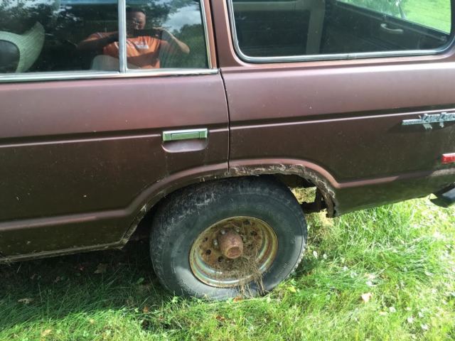 1982 Brown Toyota Land Cruiser Wagon