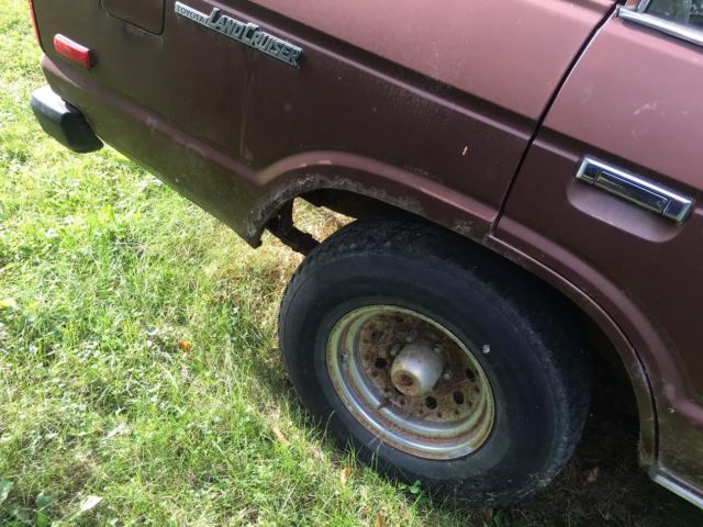 1982 Brown Toyota Land Cruiser Wagon