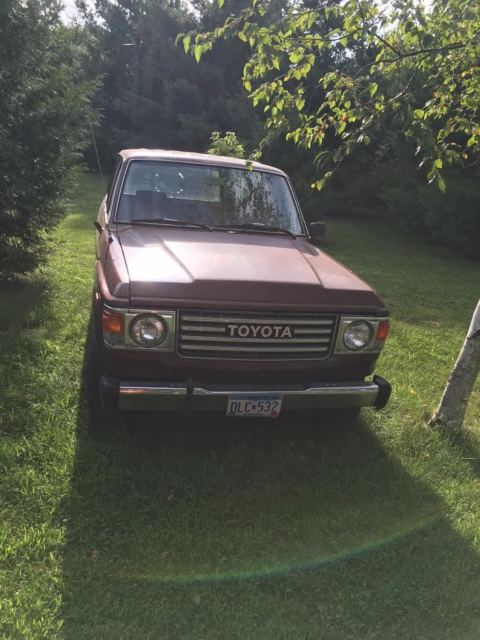 1982 Brown Toyota Land Cruiser Wagon