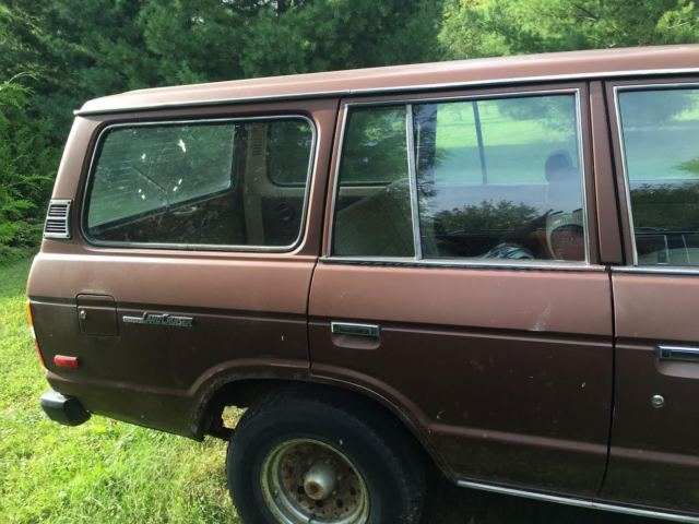 1982 Brown Toyota Land Cruiser Wagon