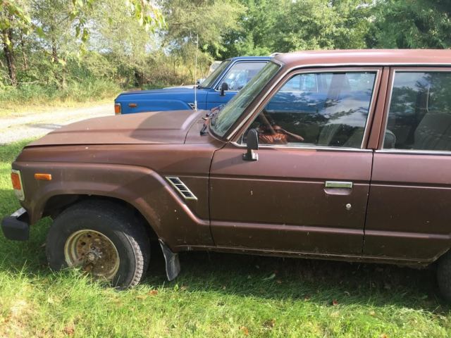 1982 Brown Toyota Land Cruiser Wagon