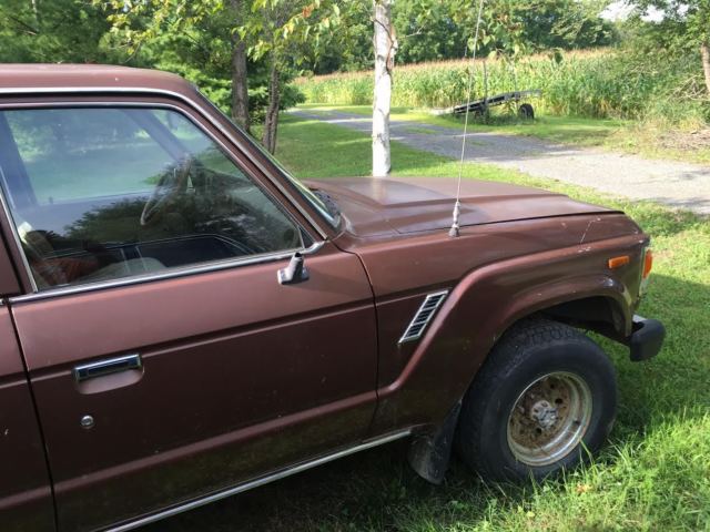 1982 Brown Toyota Land Cruiser Wagon