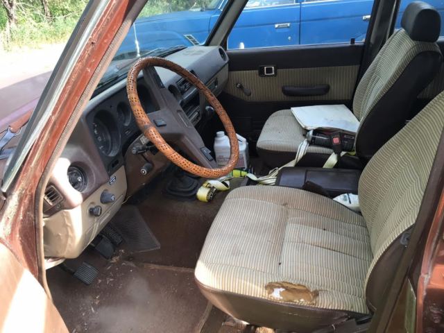 1982 Brown Toyota Land Cruiser Wagon