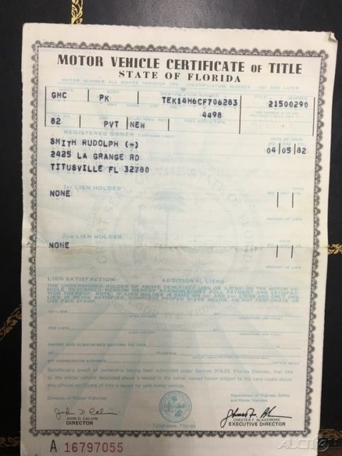 1980 Gray Chevrolet C/K Pickup 1500 Pickup Truck