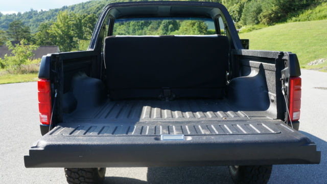 1982 Matte Black Ford Bronco