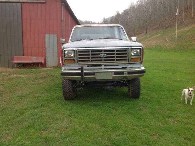 1982 Red Ford Bronco
