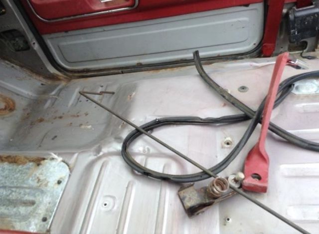 1982 Red Ford Bronco