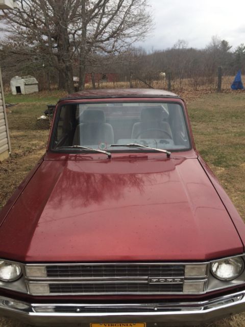1982 Burgundy Ford Other Pickups Standard Cab Pickup