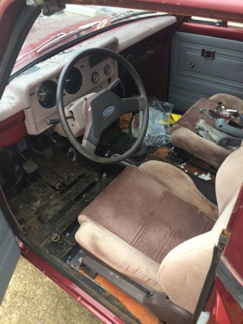 1982 Burgundy Ford Other Pickups Standard Cab Pickup
