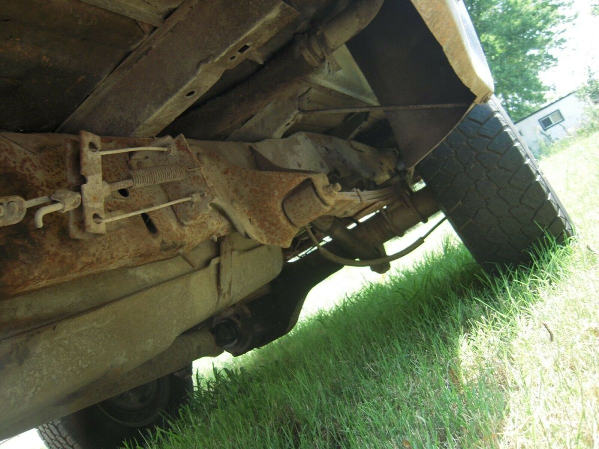1982 Blue Ford F-100 Standard Cab Pickup