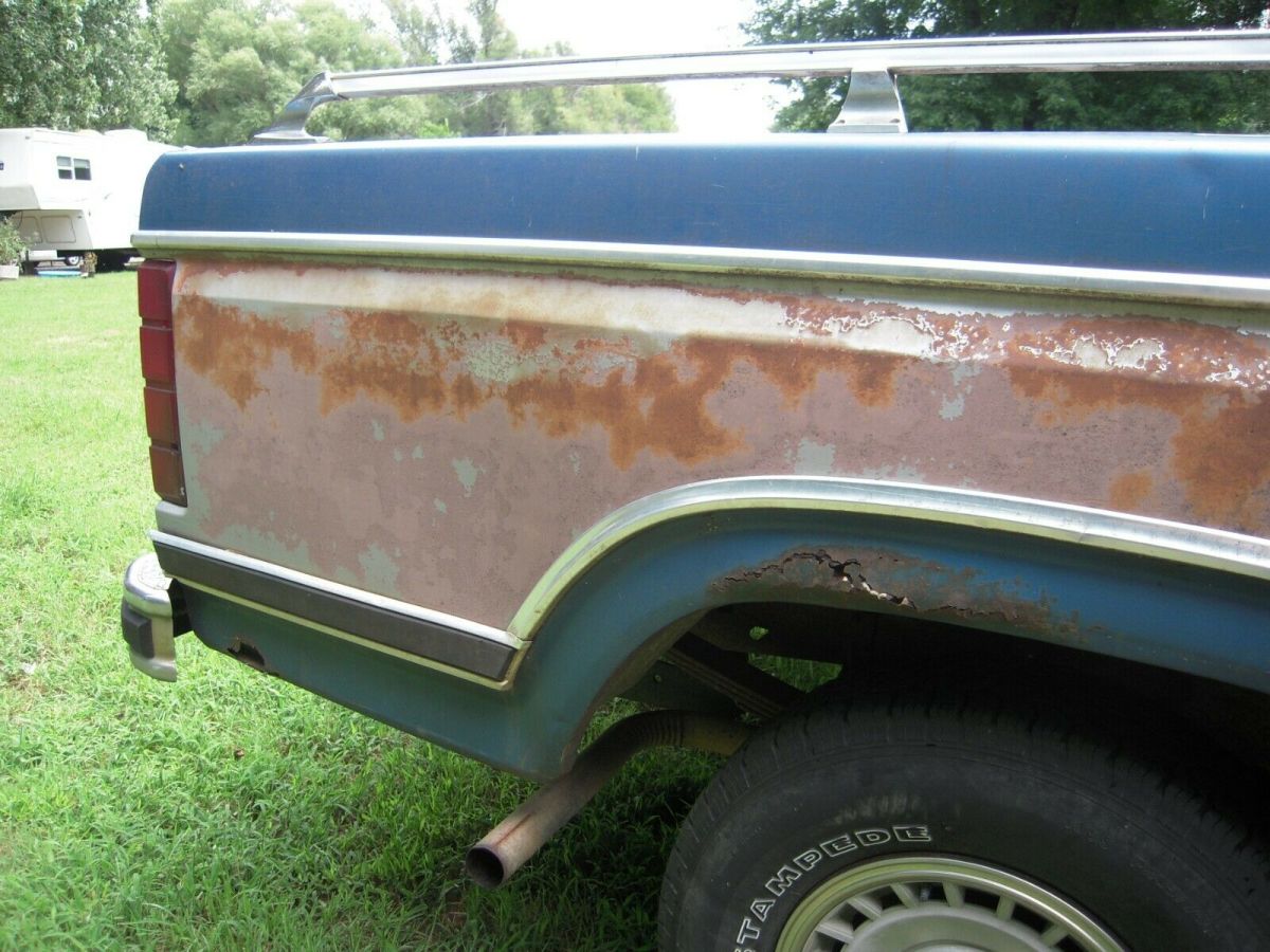 1982 Blue Ford F-100 Standard Cab Pickup