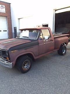 1982 Brown Ford F-100 Standard Cab Pickup