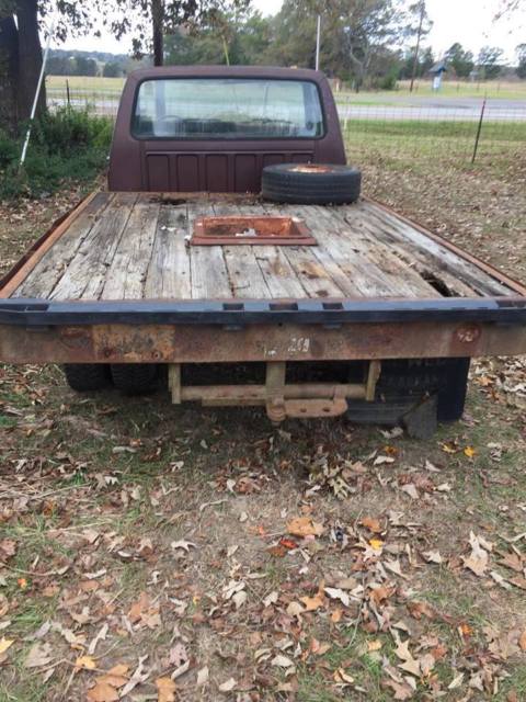 1982 Brown Ford F-350 FLATBED