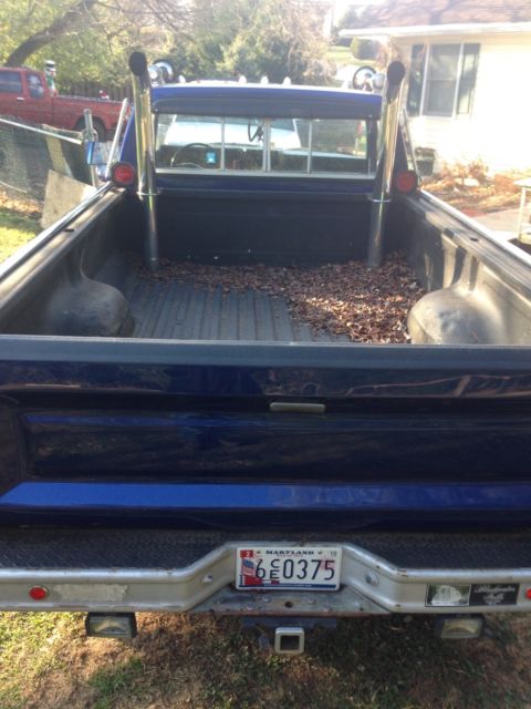 1982 Blue Ford F-250 Standard Cab Pickup