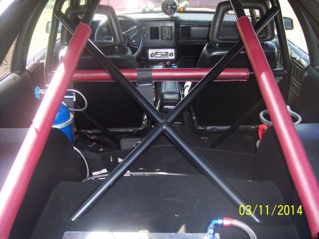 1982 red Ford Mustang